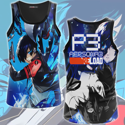 Persona 3 Reload Video Game All Over Printed T-shirt Tank Top Zip Hoodie Pullover Hoodie Hawaiian Shirt Beach Shorts Joggers Tank Top