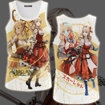 Unicorn Overlord Scarlett Video Game All Over Printed T-shirt Tank Top Zip Hoodie Pullover Hoodie Hawaiian Shirt Beach Shorts Joggers Tank Top