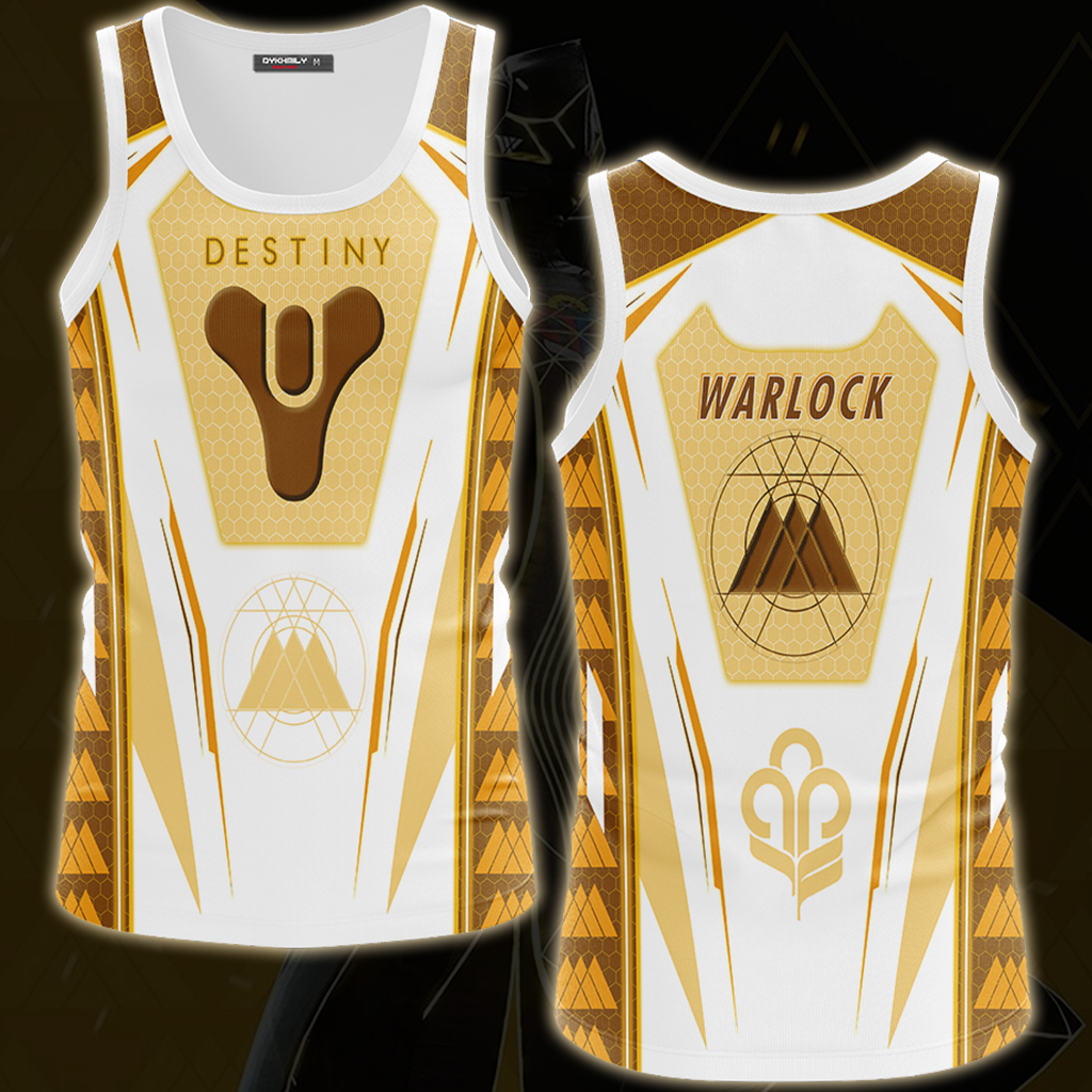 Destiny Warlock Video Game All Over Printed T-shirt Tank Top Zip Hoodie Pullover Hoodie Hawaiian Shirt Beach Shorts Joggers Tank Top