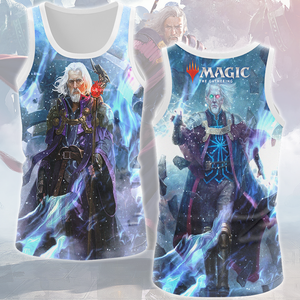 Magic: The Gathering Urza Video Game All Over Printed T-shirt Tank Top Zip Hoodie Pullover Hoodie Hawaiian Shirt Beach Shorts Joggers