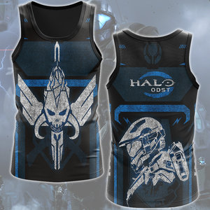 Halo: ODST Video Game All Over Printed T-shirt Tank Top Zip Hoodie Pullover Hoodie Hawaiian Shirt Beach Shorts Joggers Tank Top S