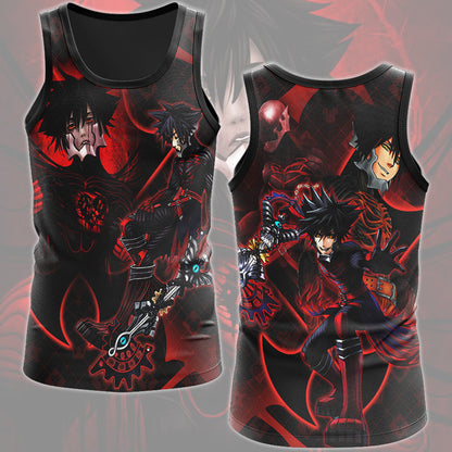 Kingdom Hearts Vanitas Video Game All Over Printed T-shirt Tank Top Zip Hoodie Pullover Hoodie Hawaiian Shirt Beach Shorts Joggers Tank Top