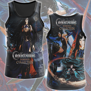 Castlevania Dominus Video Game All Over Printed T-shirt Tank Top Zip Hoodie Pullover Hoodie Hawaiian Shirt Beach Shorts Joggers Tank Top S 