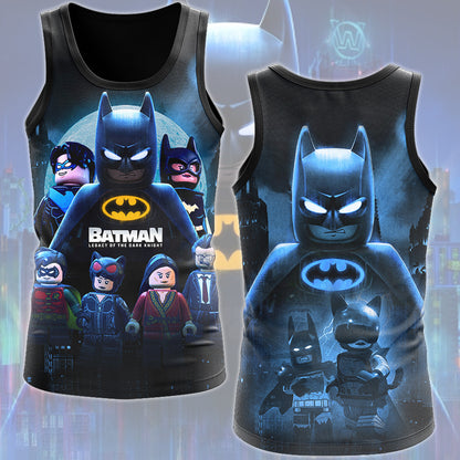 Batman: Legacy of the Dark Knight Video Game All Over Printed T-shirt Tank Top Zip Hoodie Pullover Hoodie Hawaiian Shirt Beach Shorts Joggers