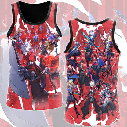 BlazBlue Entropy Effect Video Game All Over Printed T-shirt Tank Top Zip Hoodie Pullover Hoodie Hawaiian Shirt Beach Shorts Joggers