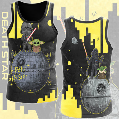 Star Wars Le Petit Death Star Video Game All Over Printed T-shirt Tank Top Zip Hoodie Pullover Hoodie Hawaiian Shirt Beach Shorts Joggers Tank Top