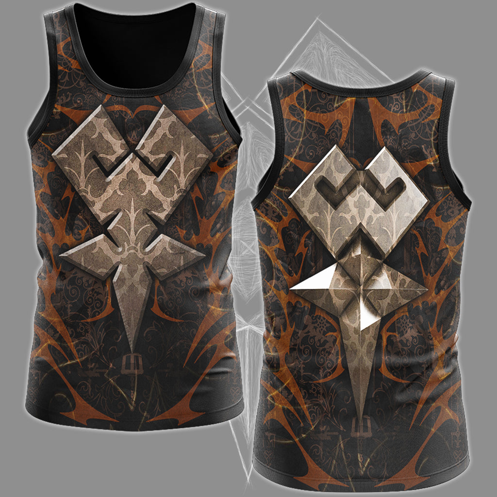 Kingdom Hearts Symbols Terra’s Mark Mark of Mastery Video Game All Over Printed T-shirt Tank Top Zip Hoodie Pullover Hoodie Hawaiian Shirt Beach Shorts Joggers