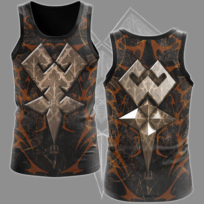 Kingdom Hearts Symbols Terra’s Mark Mark of Mastery Video Game All Over Printed T-shirt Tank Top Zip Hoodie Pullover Hoodie Hawaiian Shirt Beach Shorts Joggers