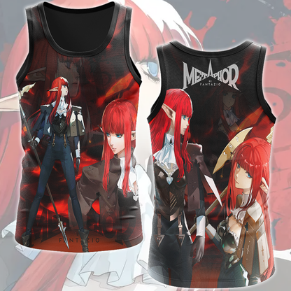 Metaphor Refantazio - Hulkenberg Video Game All Over Printed T-shirt Tank Top Zip Hoodie Pullover Hoodie Hawaiian Shirt Beach Shorts Joggers Tank Top