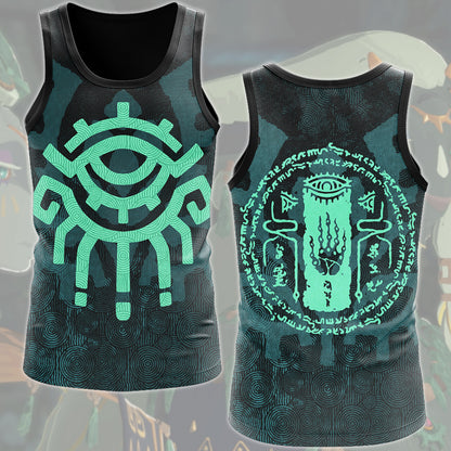 The Legend of Zelda The Zonai Video Game All Over Printed T-shirt Tank Top Zip Hoodie Pullover Hoodie Hawaiian Shirt Beach Shorts Joggers
