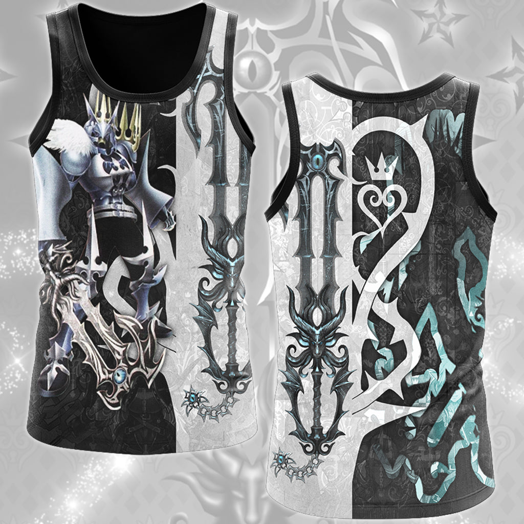 Kingdom Hearts The Gazing Eye (The Master's Eye) Keyblade Video Game All Over Printed T-shirt Tank Top Zip Hoodie Pullover Hoodie Hawaiian Shirt Beach Shorts Joggers Hawaiian Shirt
