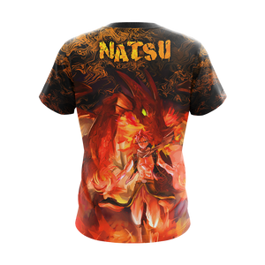 Fairy tail - Natsu Unisex 3D T-shirt   