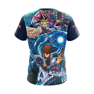 Yu-Gi-Oh! It's Time To Duel Mutō Yūgi vs Seto Kaiba Unisex 3D T-shirt Zip Hoodie Pullover Hoodie   