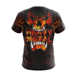 Heavy Metal Music Unisex 3D T-shirt   