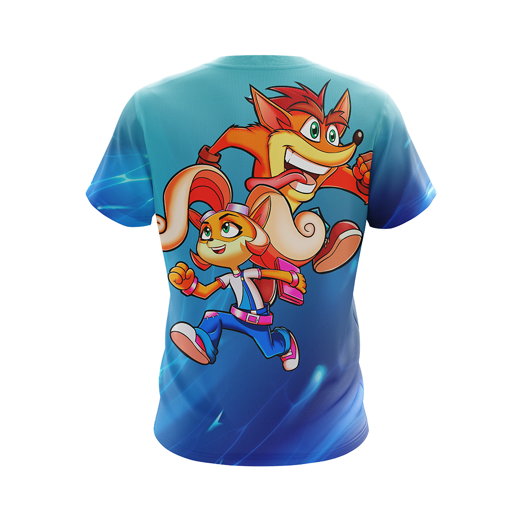 Crash Bandicoot - Crash and Coco Video Game T-shirt
