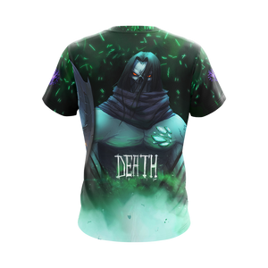 Darksiders Death Unisex 3D T-shirt Zip Hoodie   