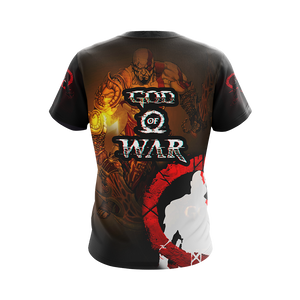 God Of War Character Unisex 3D T-shirt   