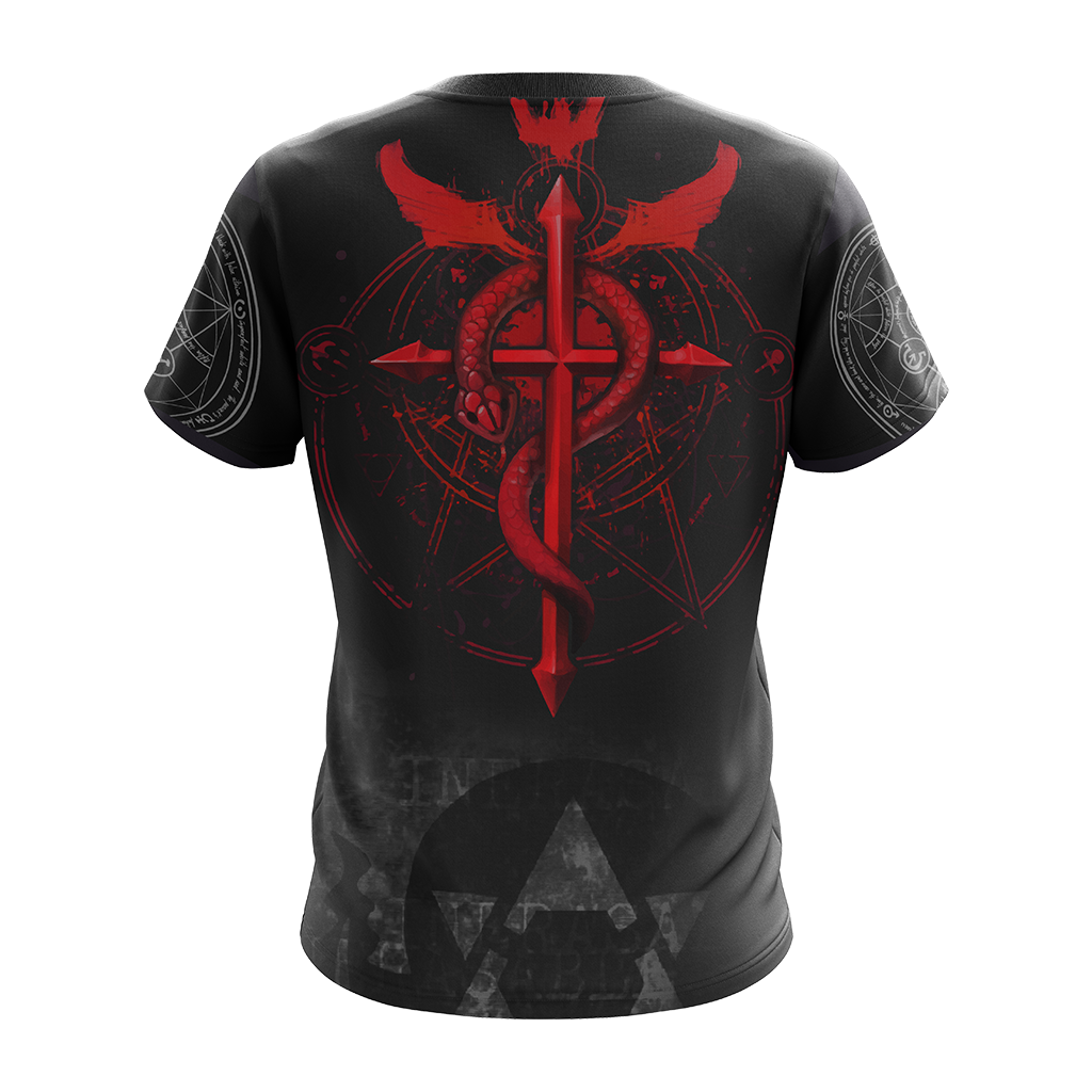 Fullmetal Alchemist symbols Unisex 3D T-shirt