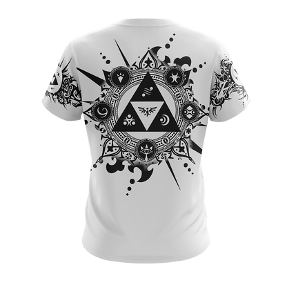 Personalized The legend of Zelda All Over Print T-shirt Zip Hoodie Pullover Hoodie