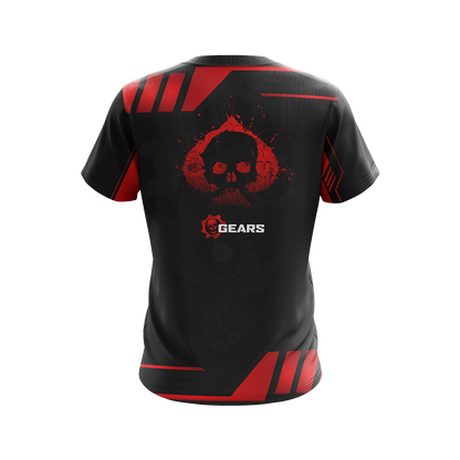 Gears Of War Red Unisex 3D T-shirt   