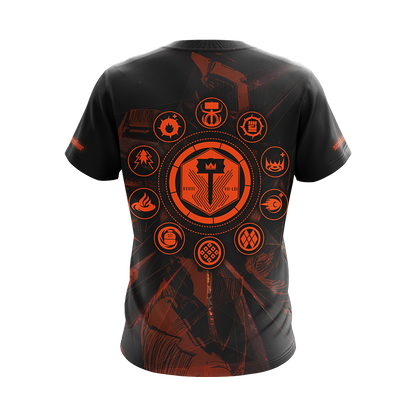 Destiny Titan Sunbreaker Unisex 3D T-shirt