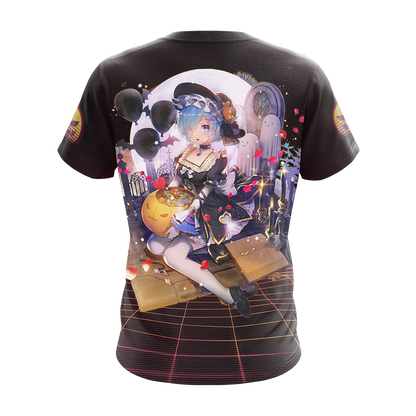 This is my Halloween Costume Rem Re:Zero All Over Print T-shirt Zip Hoodie Pullover Hoodie