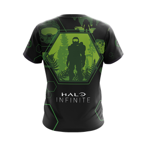 Halo Infinite Unisex 3D T-shirt Zip Hoodie Pullover Hoodie   