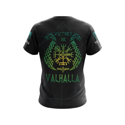 Assassin's Creed Victory or Valhalla Unisex 3D T-shirt Zip Hoodie