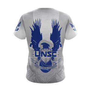 Halo - United Nation Space Command Unisex 3D T-shirt   