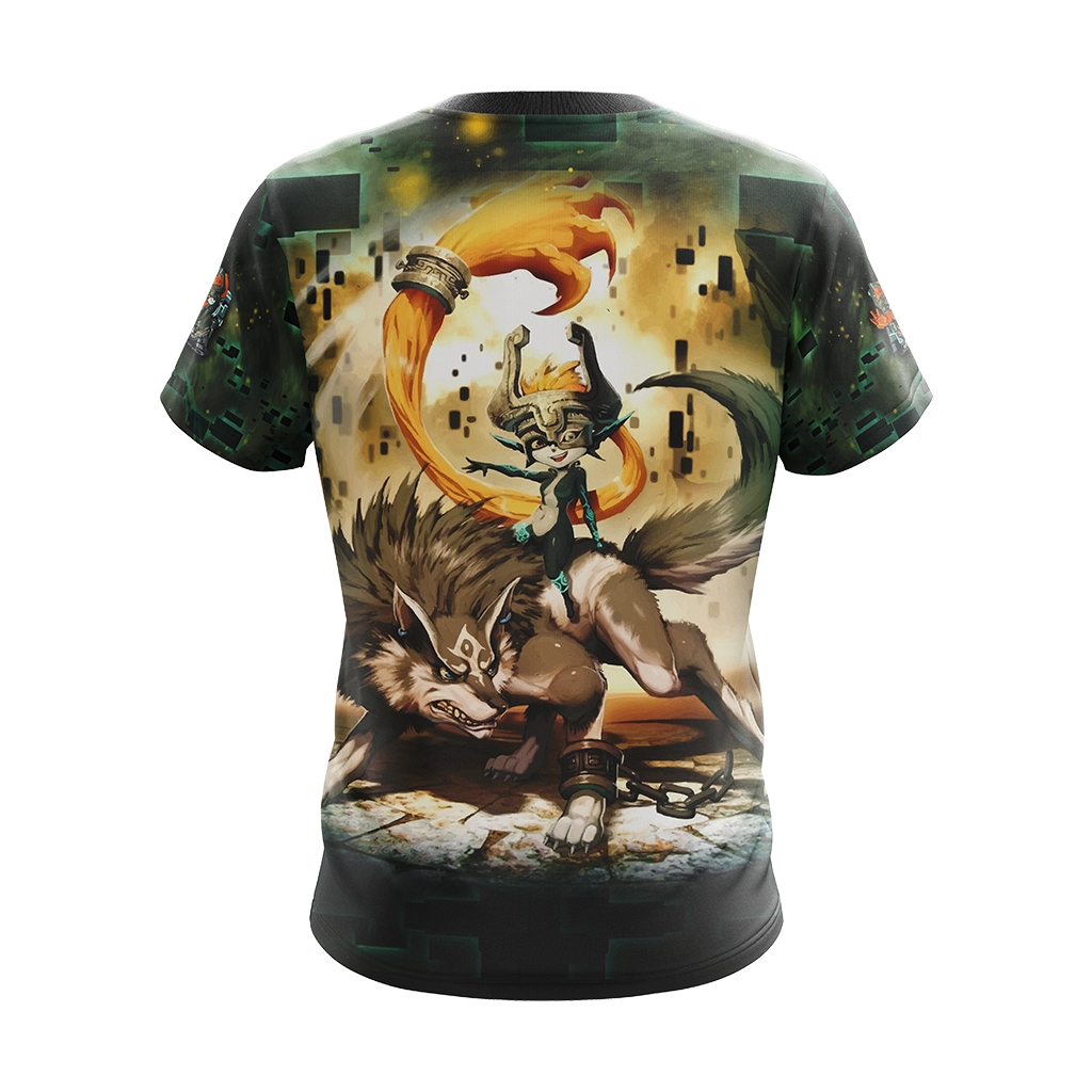 Legend of Zelda Midna New Version Unisex 3D T-shirt