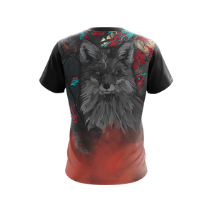 Aesthetic Fox Unisex 3D T-shirt   