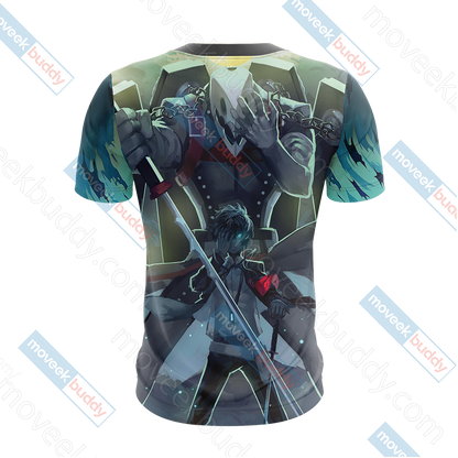Persona 3 Thanatos And Makoto Yuuki Unisex 3D T-shirt