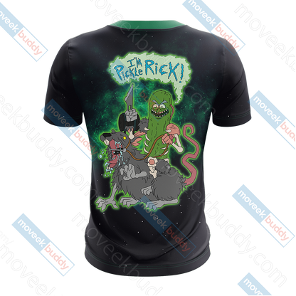 Rick and Morty Pickle Rick New Unisex 3D T-shirt