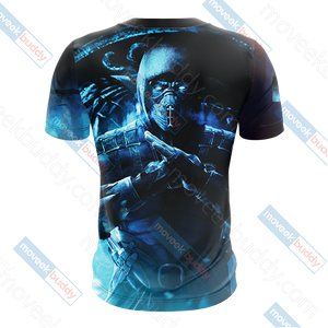 Mortal Kombat Subzero New Unisex 3D T-shirt   