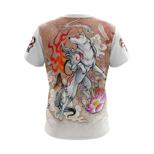 Okami New Version Unisex 3D T-shirt   