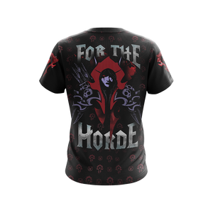 World Of Warcraft - Queen of the Forsaken Unisex 3D T-shirt   