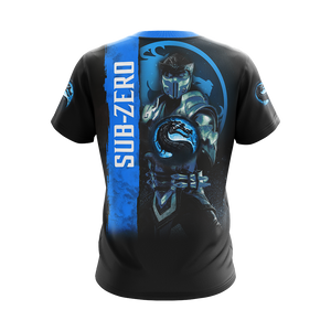 Mortal Kombat Sub Zero This Time Will Be Your Last Unisex 3D T-shirt   