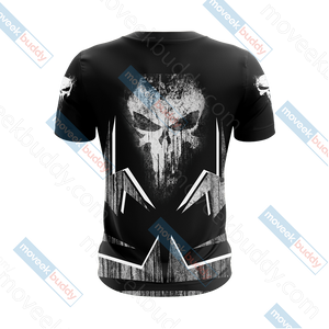 The Punisher New Unisex 3D T-shirt   