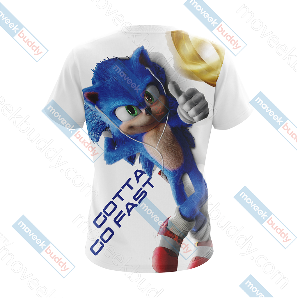 Sonic the Hedgehog (2020) Unisex 3D T-shirt   