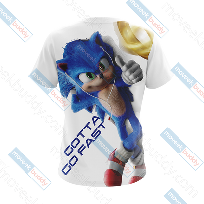 Sonic the Hedgehog (2020) Unisex 3D T-shirt   