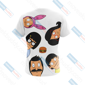 Bob's Burgers Unisex 3D T-shirt   