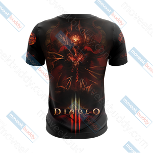 Diablo III New Unisex 3D T-shirt   