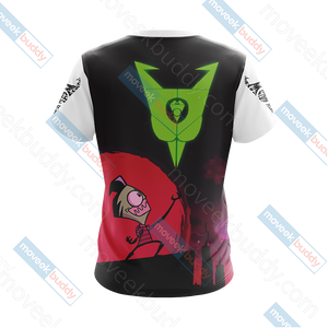 Invader ZIM Unisex 3D T-shirt   