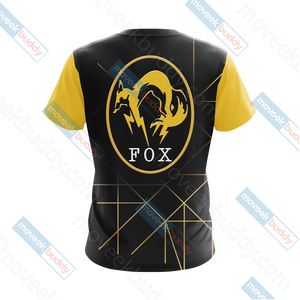 Metal Gear Solid V - FOX Unit Crest Unisex 3D T-shirt   