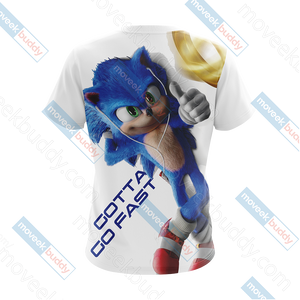 Sonic the Hedgehog (2020) Unisex 3D T-shirt   