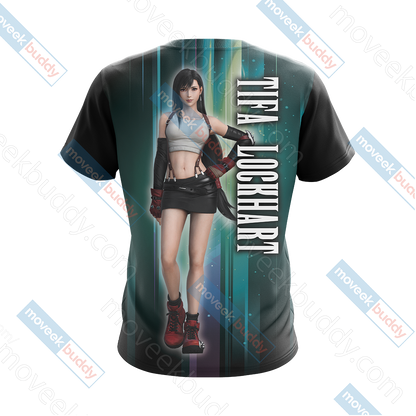Final Fantasy VII - Tifa Lockhart Unisex Zip Hoodie T-shirt Pullover Hoodie