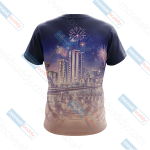 Cities: Skylines Unisex 3D T-shirt   