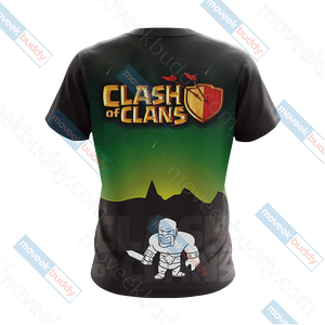 Clash of Clans Unisex 3D T-shirt   