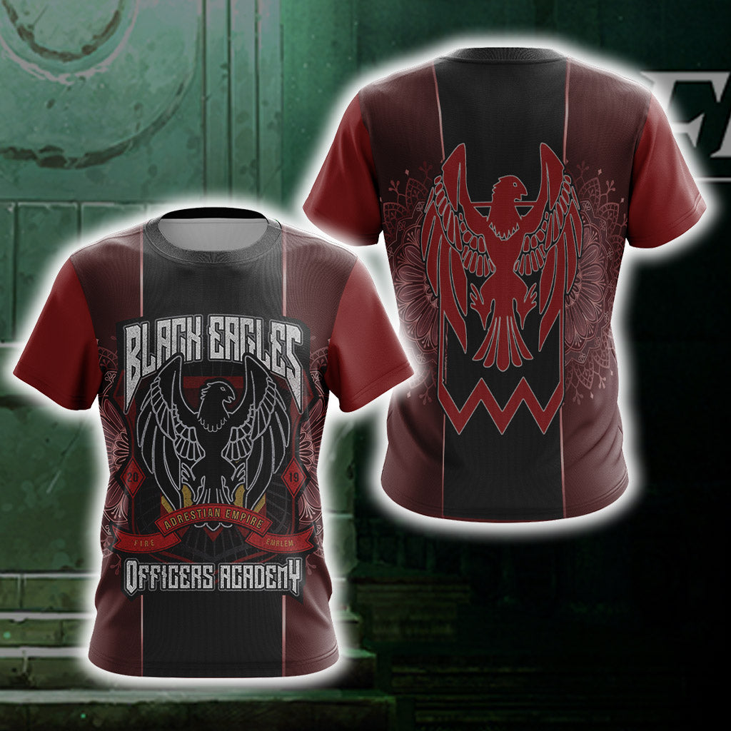 Fire Emblem Three Houses The Black Eagles Unisex 3D T-shirt T-shirt