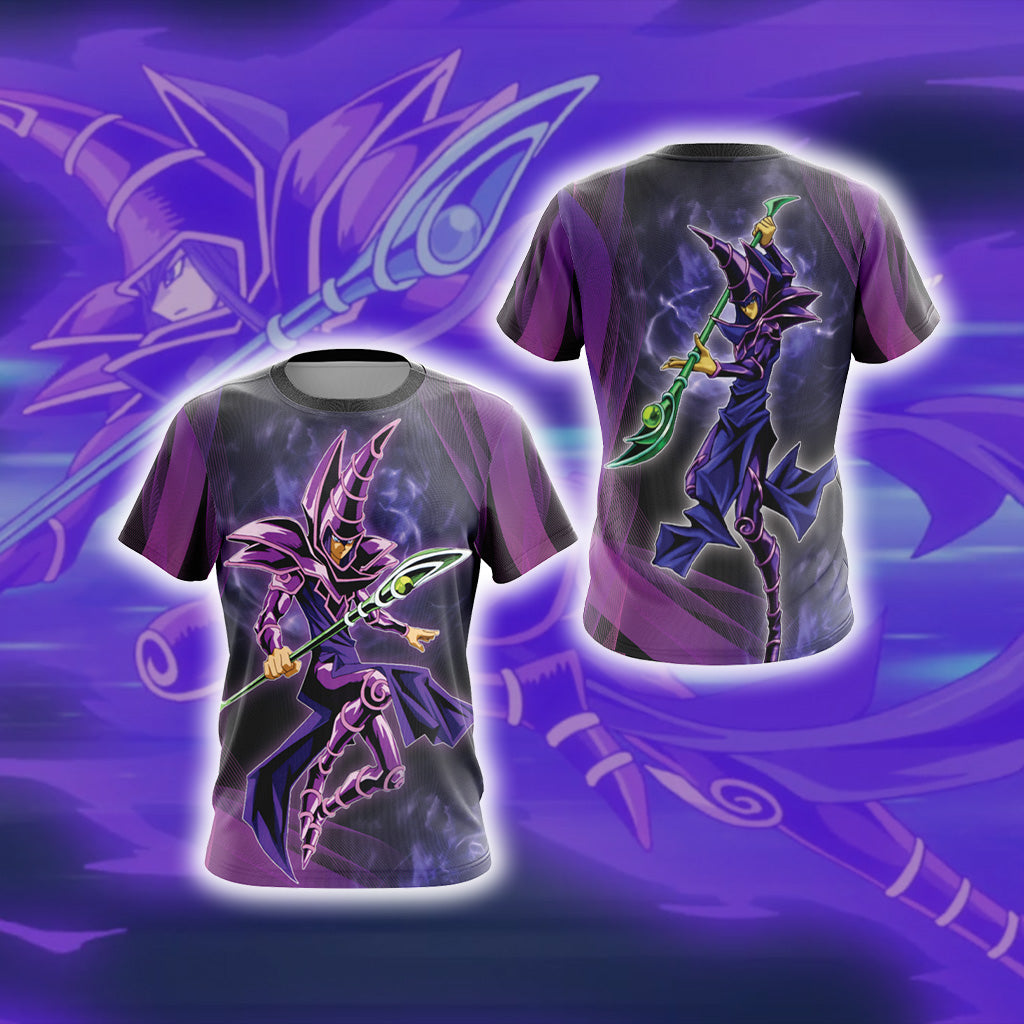 Yu-Gi-Oh! Dark Magician (Male) New Unisex 3D T-shirt   